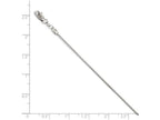 FJC Finejewelers 14k White Gold 1.2mm Wheat Chain Necklace