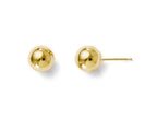 FJC Finejewelers 14k Yellow Gold Polished 7mm Ball Post Earrings