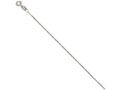 FJC Finejewelers 14k White Gold Sparkle Singapore Chain Necklace