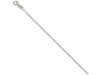 FJC Finejewelers 14k White Gold Sparkle Singapore Chain Necklace