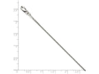 FJC Finejewelers 14k White Gold Quadra Wheat Chain Necklace