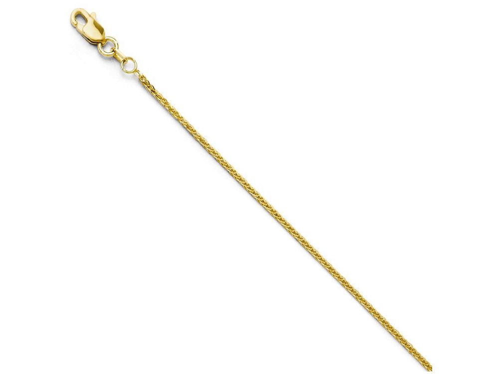 FJC Finejewelers 14k Yellow Gold Quadra Wheat Chain Necklace