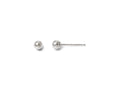 FJC Finejewelers 14k White Gold Polished 3mm Ball Post Earrings