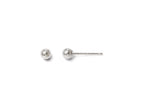 FJC Finejewelers 14k White Gold Polished 3mm Ball Post Earrings