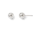 FJC Finejewelers 14k White Gold Polished 6mm Ball Post Earrings