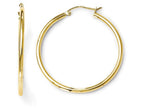 FJC Finejewelers 14k Yellow Gold Polished 2mm Hoop Earrings