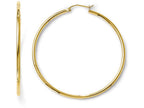 FJC Finejewelers 14k Yellow Gold Polished 2mm Hoop Earrings