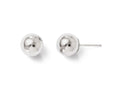 FJC Finejewelers 14k White Gold Polished 8mm Ball Post Earrings