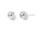 FJC Finejewelers 14k White Gold Polished 8mm Ball Post Earrings