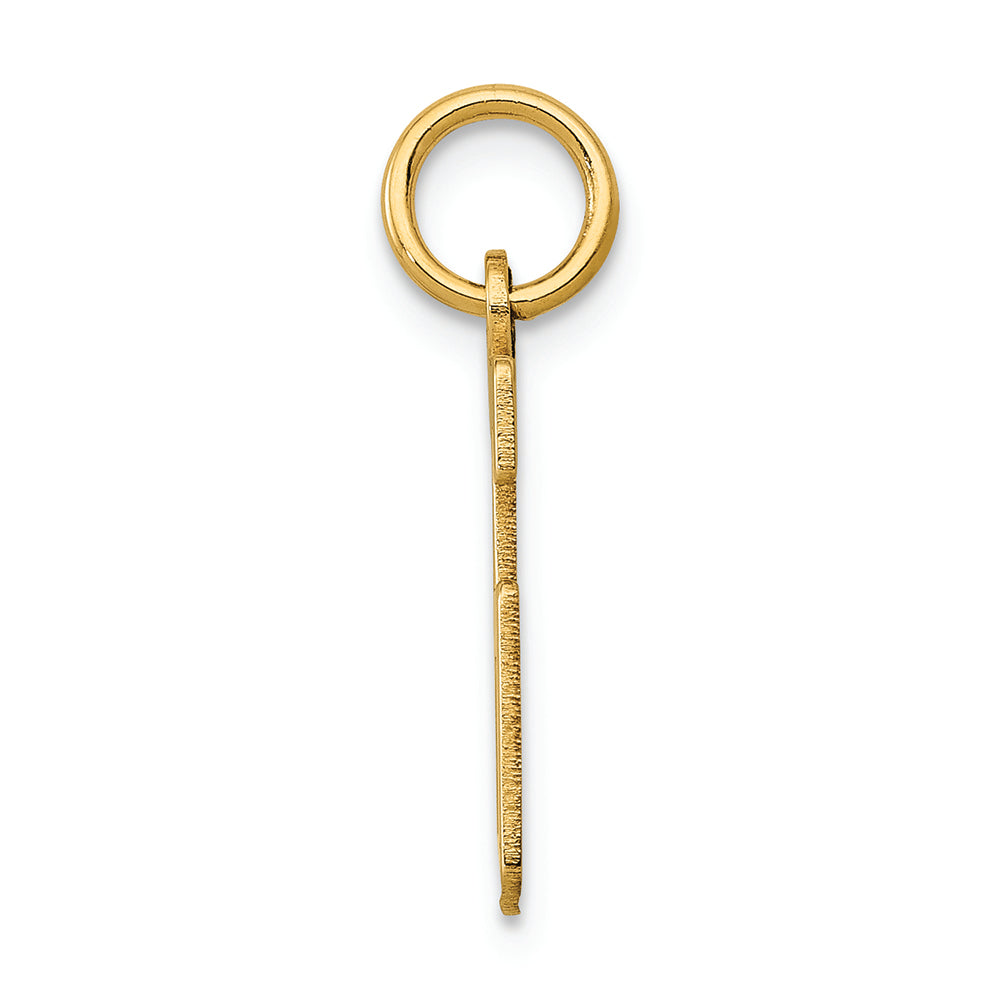 FJC Finejewelers 14k Yellow Gold Small Polished Elongated 26 Charm
