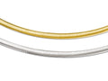 FJC Finejewelers 14k Yellow Gold Two-tone Supreme Reversible Omega Necklace