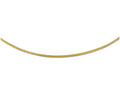 FJC Finejewelers 14k Yellow Gold 1.2mm Omega/detachable Clasp Necklace