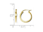 FJC Finejewelers 14k Yellow Gold Polished Hoop Earrings