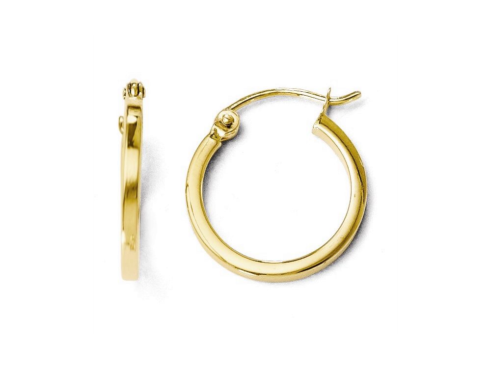 FJC Finejewelers 14k Yellow Gold Polished Hoop Earrings