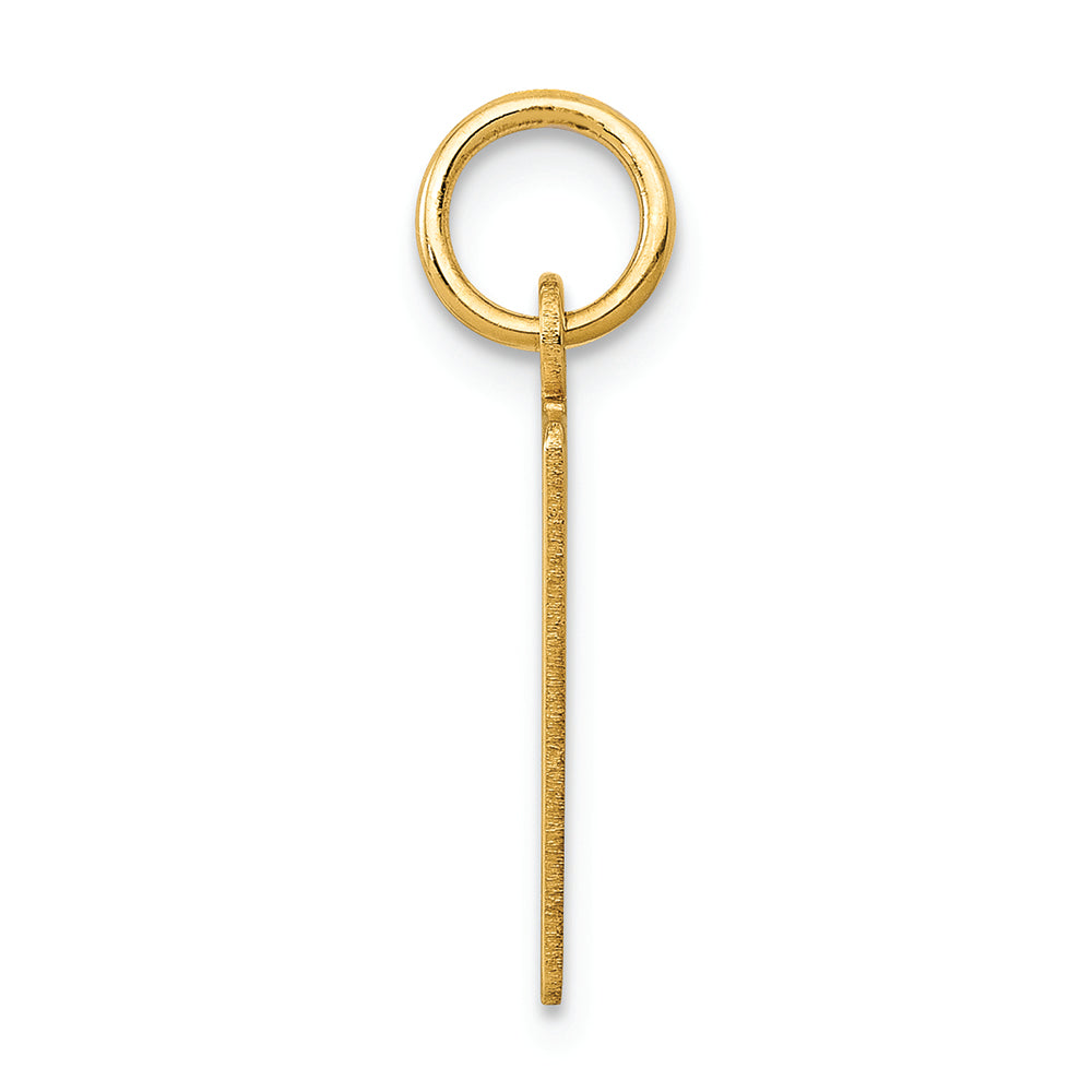 FJC Finejewelers 14k Yellow Gold Small Polished Elongated 29 Charm