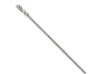 FJC Finejewelers 14k White Gold 2.1mm Wheat Chain Necklace