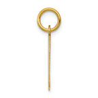 FJC Finejewelers 14k Yellow Gold Small Polished Elongated 31 Charm