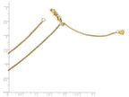 FJC Finejewelers 14k Yellow Gold Adjustable Wheat Chain Necklace