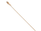 FJC Finejewelers 14k Rose Gold 1mm Wheat Chain Necklace