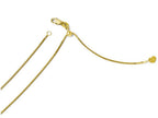 FJC Finejewelers 14k Yellow Gold Adjustable Box Chain Necklace