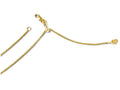 FJC Finejewelers 14k Yellow Gold Adjustable Wheat Chain Necklace