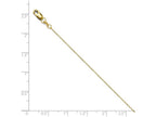 FJC Finejewelers 14k Yellow Gold Baby Box Chain Necklace