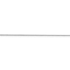 FJC Finejewelers 14k White Gold Baby Box Chain Necklace