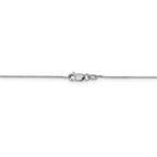 FJC Finejewelers 14k White Gold Baby Box Chain Necklace