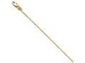 FJC Finejewelers 14k Yellow Gold .90mm Round Bright Cut Wheat Chain Necklace