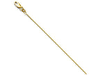 FJC Finejewelers 14k Yellow Gold 1mm Round Bright Cut Wheat Chain Necklace