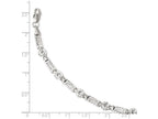 FJC Finejewelers 14k White Gold Bright Cut Bracelet