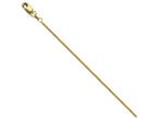 FJC Finejewelers 14k Yellow Gold Octagonal Sparkle Box Chain Necklace
