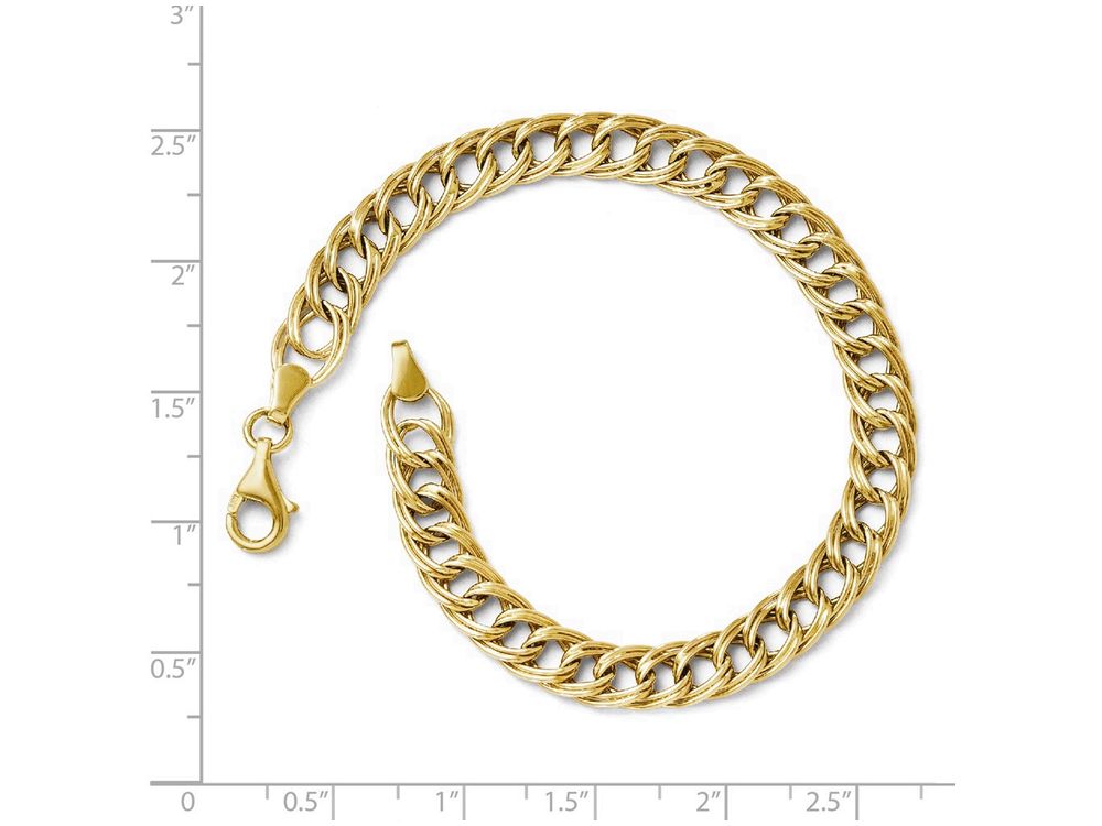 FJC Finejewelers 14k Yellow Gold Fancy Link Bracelet