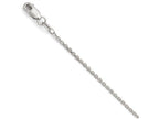 FJC Finejewelers 14k White Gold Flat Cable Chain Necklace