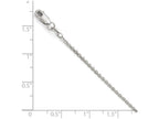 FJC Finejewelers 14k White Gold Flat Cable Chain Necklace
