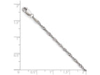FJC Finejewelers 14k White Gold Singapore Chain Necklace
