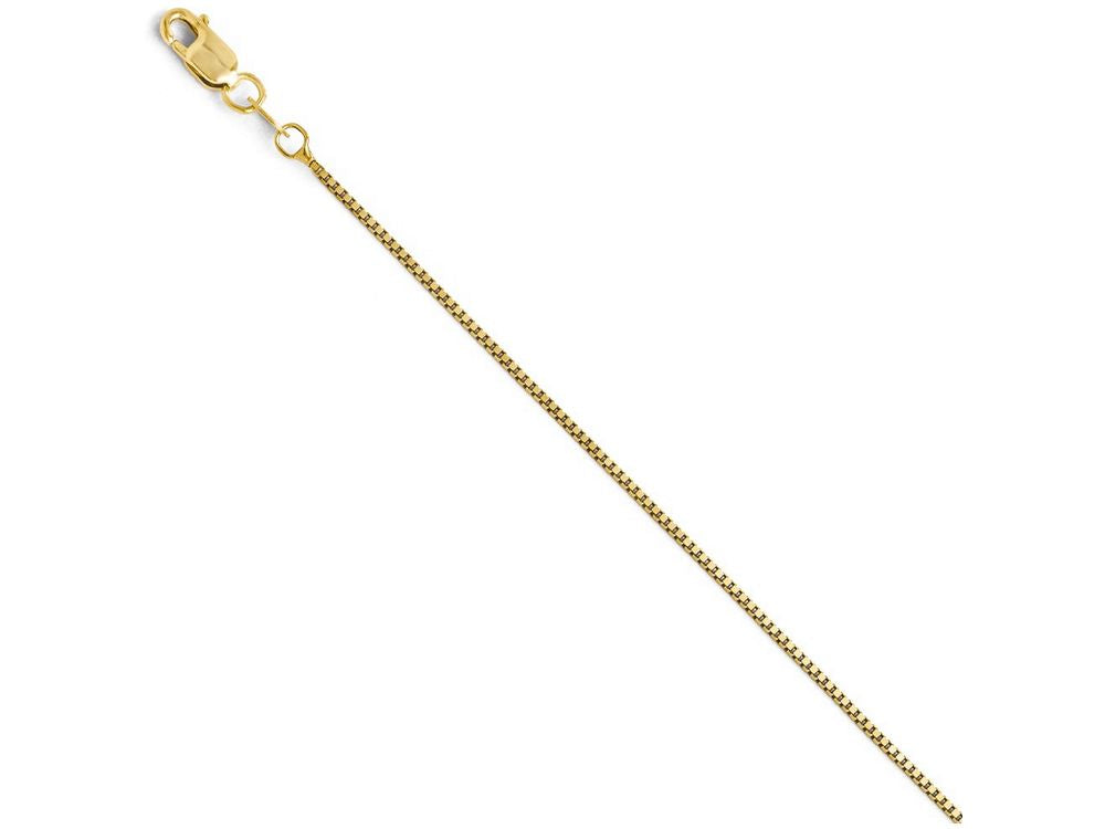 FJC Finejewelers 14k Yellow Gold Box Chain Necklace W/lobster Chan