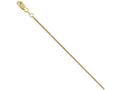 FJC Finejewelers 14k Yellow Gold Box W/lobster Chain Necklace