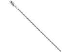 FJC Finejewelers 14k White Gold Singapore W/ Lock 9 Inch Bracelet