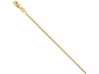 FJC Finejewelers 14k Yellow Gold Box W/ Lobster Chain Necklace