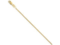 FJC Finejewelers 14k Yellow Gold Polished Box W/lobster Chain Necklace