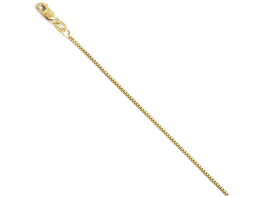 FJC Finejewelers 14k Yellow Gold Box W/lobster Chain Necklace
