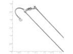 FJC Finejewelers 10k White Gold Adjustable Box Chain Necklace