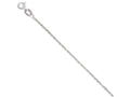 FJC Finejewelers 10k White Gold Sparkle Singapore Chain Necklace