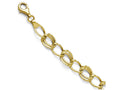 FJC Finejewelers 10k Yellow Gold Flat Curb Link Bracelet