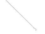 FJC Finejewelers 10k White Gold Sparkle Singapore Chain Necklace