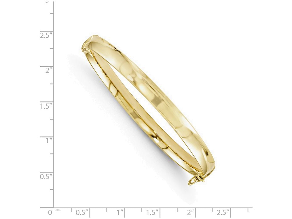 FJC Finejewelers 10k Yellow Gold Bangle