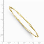 FJC Finejewelers 10k Yellow Gold Slip-on Bangle