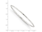 FJC Finejewelers 10k White Gold Slip-on Bangle