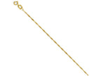 FJC Finejewelers 14k Yellow Gold Light Singapore Chain Necklace